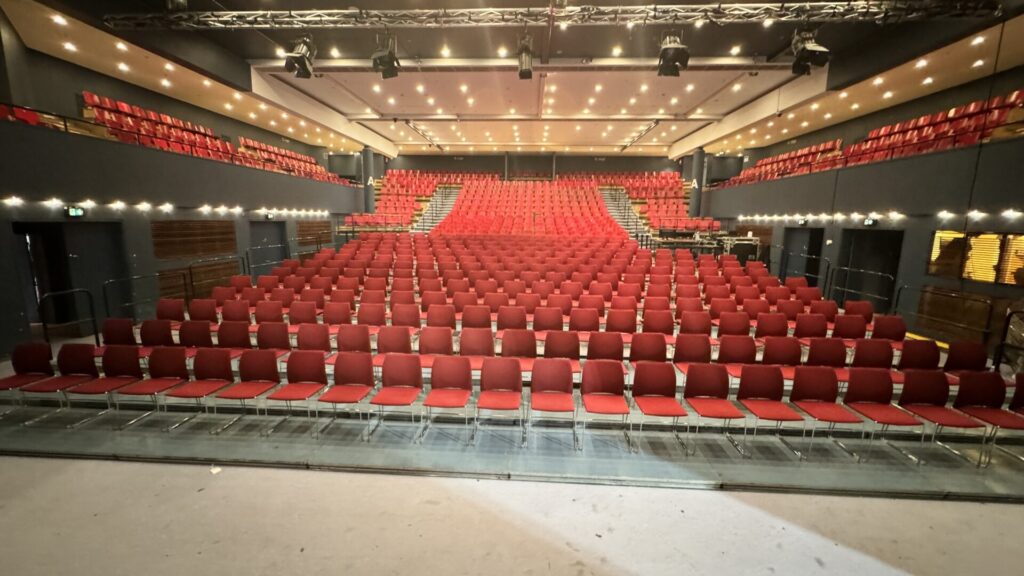 inside the theater